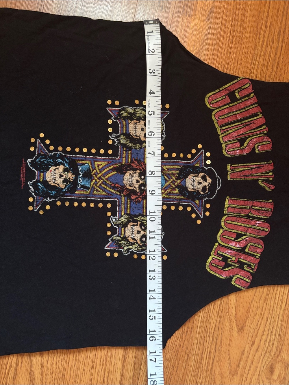 Guns N' Roses Black Graphic Muscle Tee - Picture 3 of 3